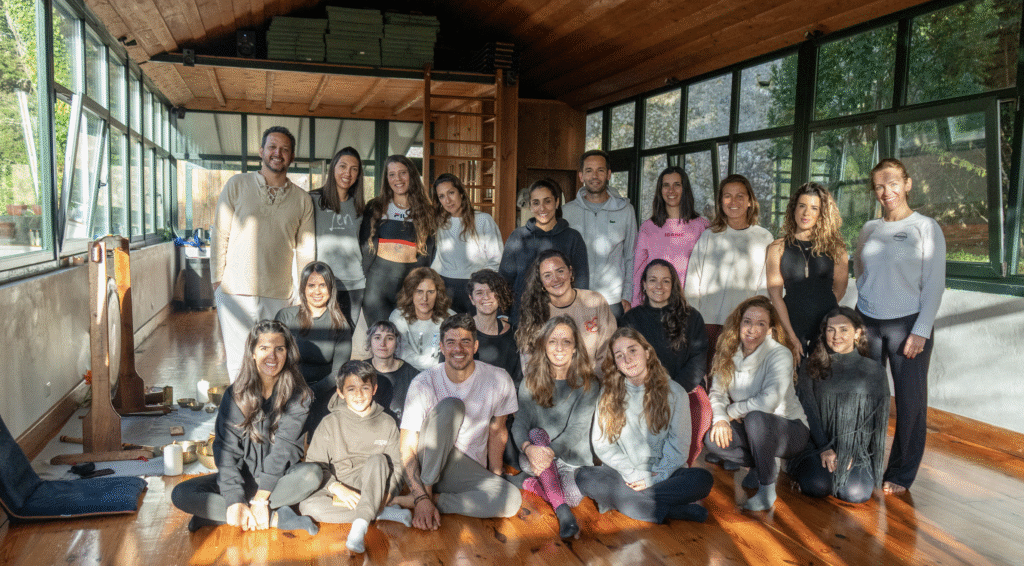 pilates na floresta