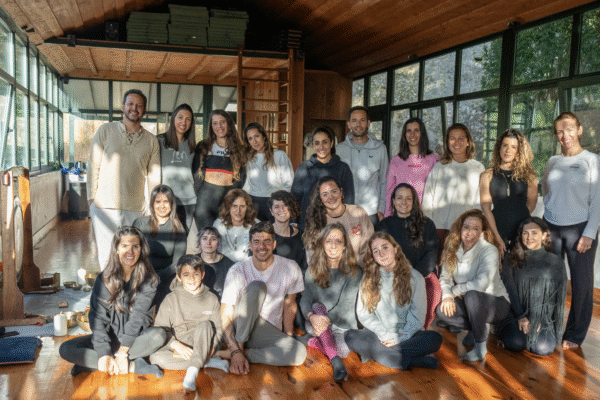 pilates na floresta